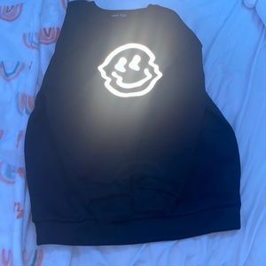 SHEIN reflective smiley face